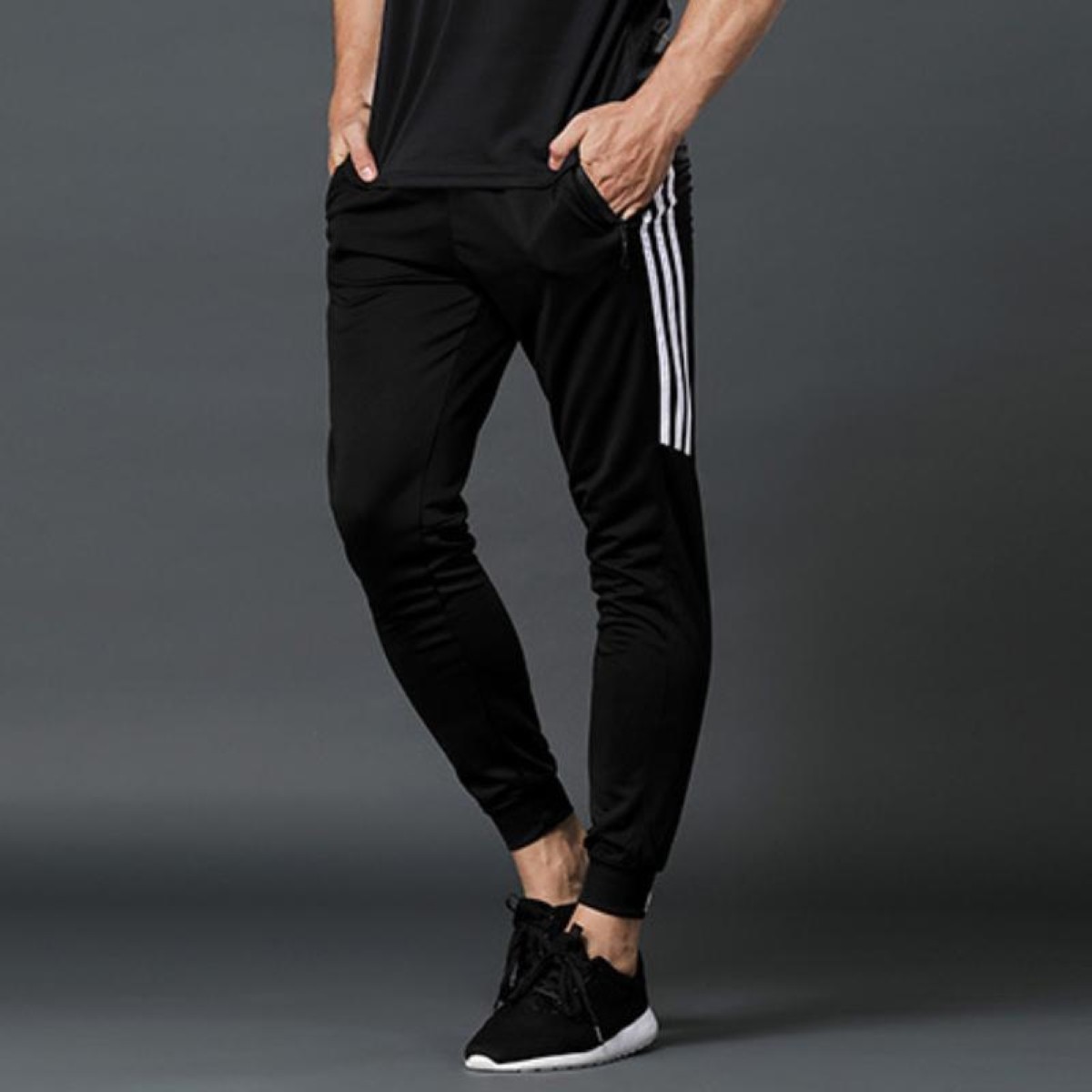 Men's Casual Sports Trouser- 3stripe Men's Casual Sports Trouser- 3stripe