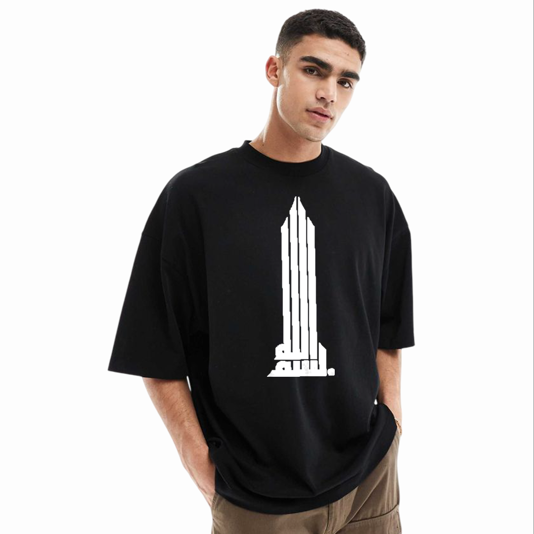 Men's Stylish Drop Shoulder (Black)1 Men's Stylish Drop Shoulder (Black)