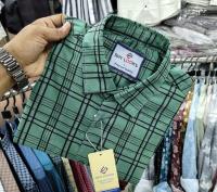 Pure Cotton full Sleeve Check Shirt