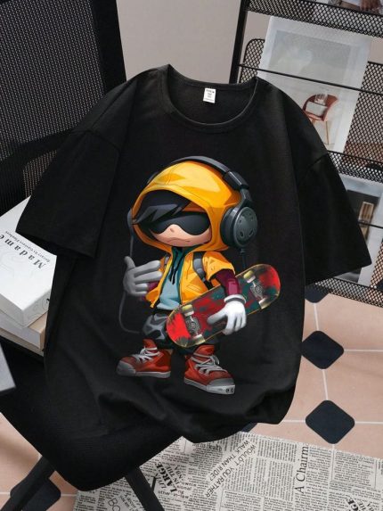 Stylish Drop Shoulder T-Shirt