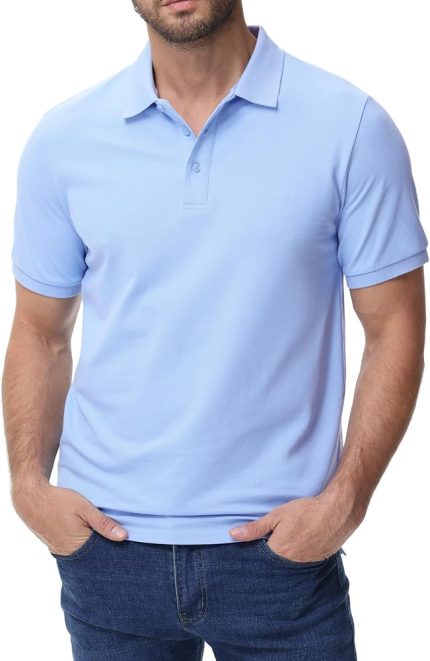Formal Solid Polo Shirt     Main Material: Cotton