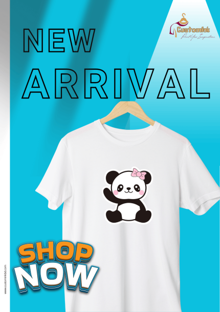 Ladies Premium Full Cotton Half Sleeve T-Shirt – DTF Print Edition