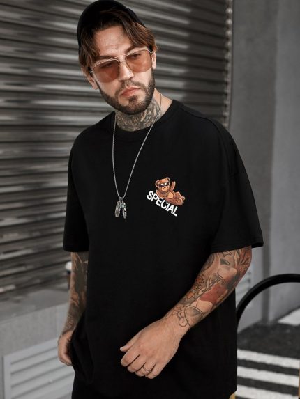 Stylish Drop Shoulder T-Shirt