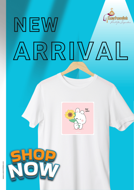 Ladies Premium Full Cotton Half Sleeve T-Shirt – DTF Print Edition