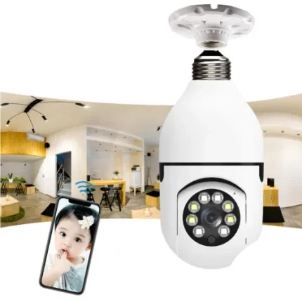 Smart 360° Rotated Security Camera HD 1080P with Two-way Audio, Motion Tracking, and Waterproof Design