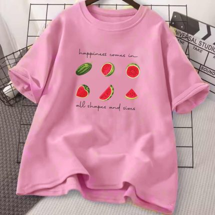 Drop Shoulder Ladies T-shirt