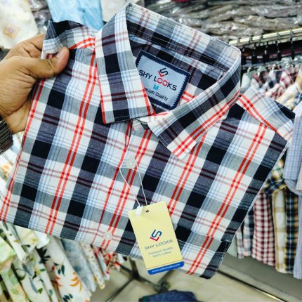 Premium Garments Cotton Half Sleeve Shirt