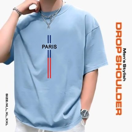 Solid dropshoulder T-shirt