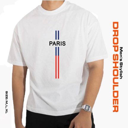 Solid dropshoulder T-shirt