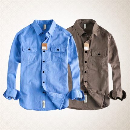 High Thickness Double Pocket Shirt